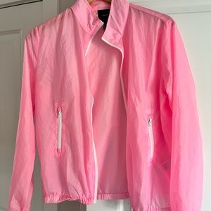 Electric pink forever 21 windbreaker!